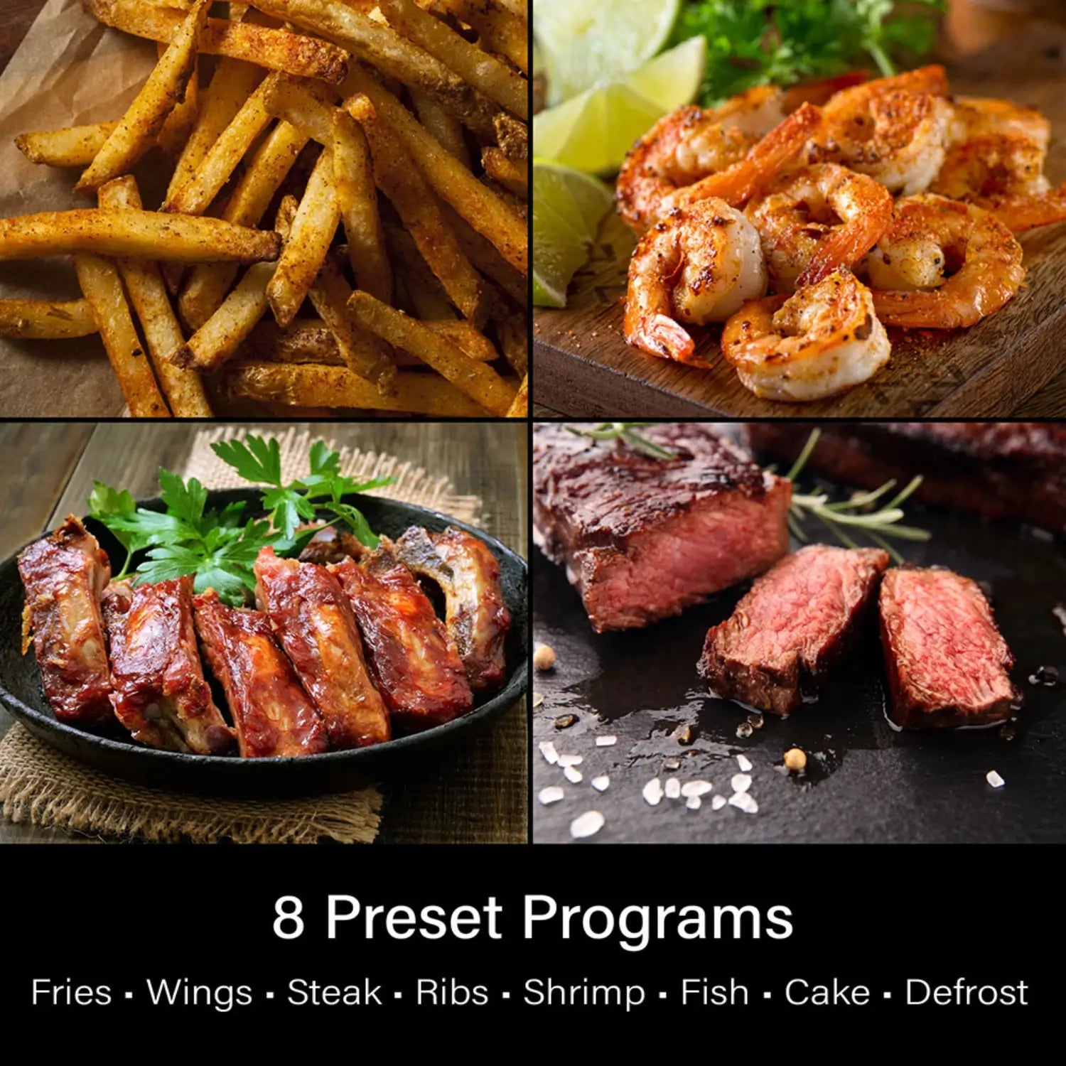 8 Preset Programs